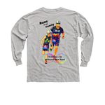 Runs in the family.&nbsp;, a Sport Grey Youth Long Sleeve Tee (back-view)