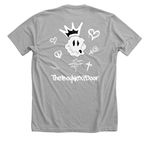 TheBoyNextDoor&nbsp;, a Athletic Heather Premium Unisex Tee (back-view)