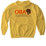 Her Future is Worth Investing In, a Daisy Softstyle Pullover Hoodie (back-view)