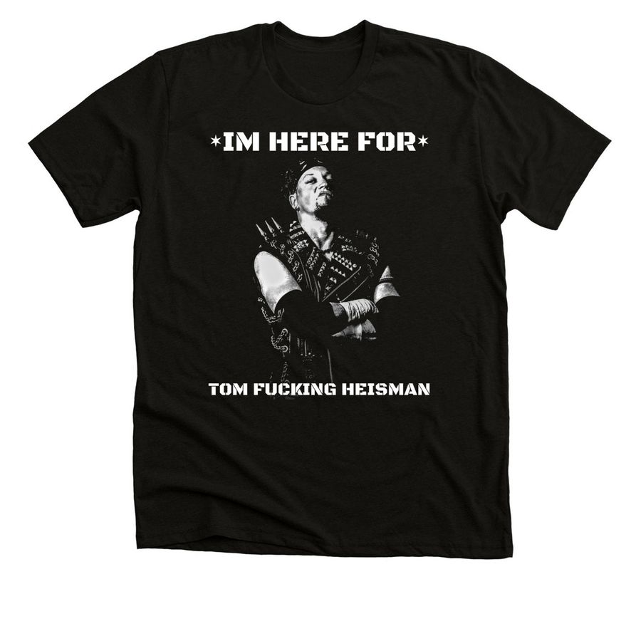 Tom Heisman- GOT OPINIONS (Explicit), a Solid Black Blend Premium Unisex Tee