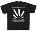 Be the Breakthrough&nbsp;, a Black Heavyweight Garment Dye Tee (back-view)