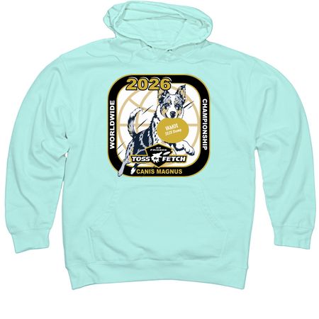 HANDLER -- 2026 Worldwide Championship, a Mint Midweight Pullover Hoodie