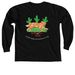We Love Rez Dogs!, a Black Comfort Colors Long Sleeve Tee