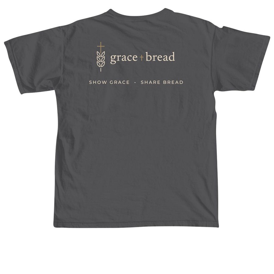 New Logo, a Pepper Comfort Colors Unisex Tee (back-view)