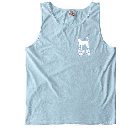 10th Anniversary Fundraiser, a Chambray Comfort Colors Tank Top