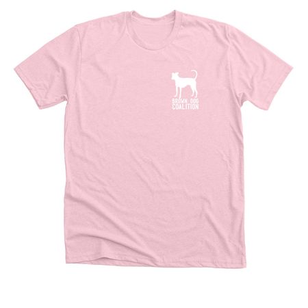 10th Anniversary Fundraiser, a Heather Pink Premium Unisex Tee