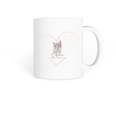 Chloe's Legacy, a White Coffee Mug