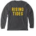 Big Font Long Sleeve, a Dark Grey Heather Premium Long Sleeve Tee