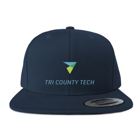 TCT Cap, a Dark Navy Snapback Hat
