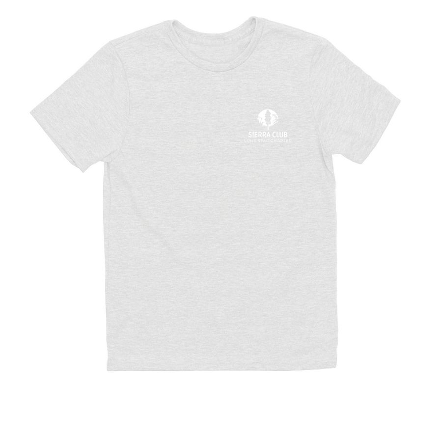 A Golden-Cheeked Future, a Bright White Allmade Youth Eco Triblend Tee