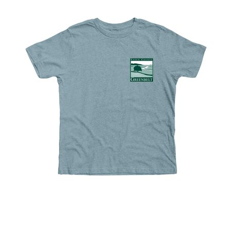 Greenbelt Retro Collection, a Heather Blue Lagoon Premium Youth Tee