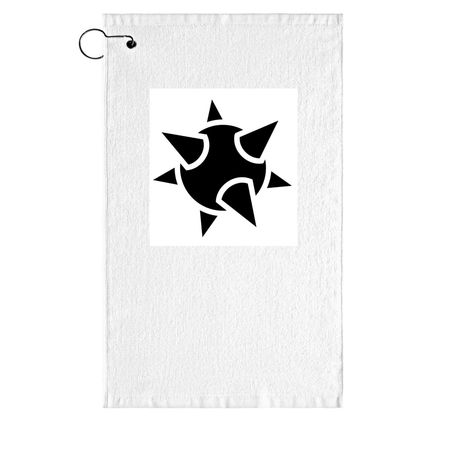 Angel by contract, a White Golf Towel