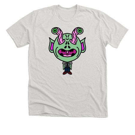 Greep., a Heather Cement Premium Unisex Tee