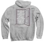 Open Doors, a Sport Grey Pullover Hoodie (back-view)
