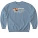 Graycliff Centennial Collection: Design, a Stone Blue Softstyle Crewneck Sweatshirt