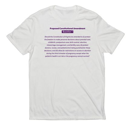 Yes on 1&nbsp;, a Fairly White Allmade Eco Triblend Unisex Tee