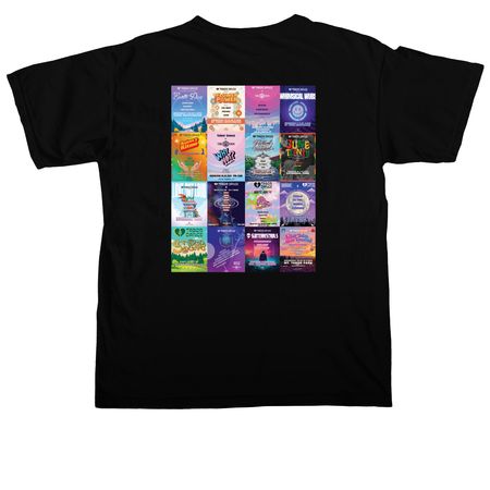 2026 Season&nbsp;, a Black Comfort Colors Unisex Tee (back-view)
