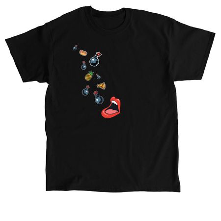 Flavor Bomb T-Shirt, a Black Classic Unisex Tee