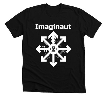 Imaginaut 3.0, a Solid Black Blend Premium Unisex Tee