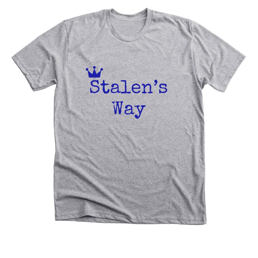 Stalen?s Way&nbsp;, a Athletic Heather Premium Unisex Tee