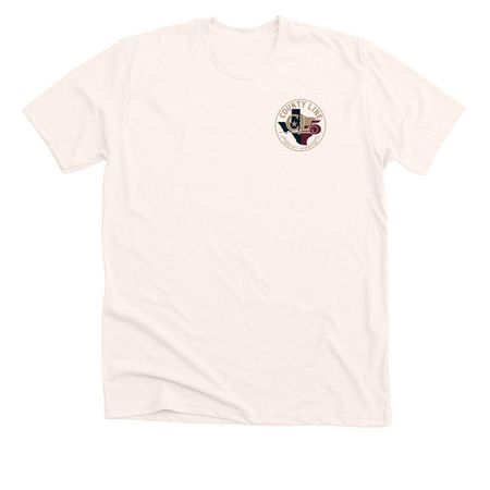 County Line 5 Nationals Shirt, a Heather Natural Premium Unisex Tee