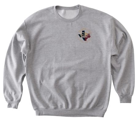 County Line 5 Nationals Shirt, a Sport Grey Softstyle Crewneck Sweatshirt