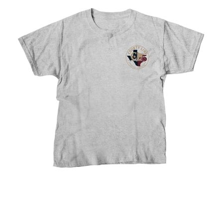 County Line 5 Nationals Shirt, a Sport Grey Youth Unisex Tee