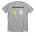 #RylanStrong, a Athletic Heather Premium Unisex Tee (back-view)