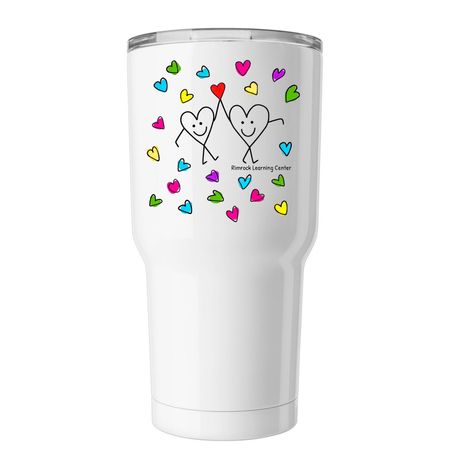 "We Belong", a White Insulated Tumbler