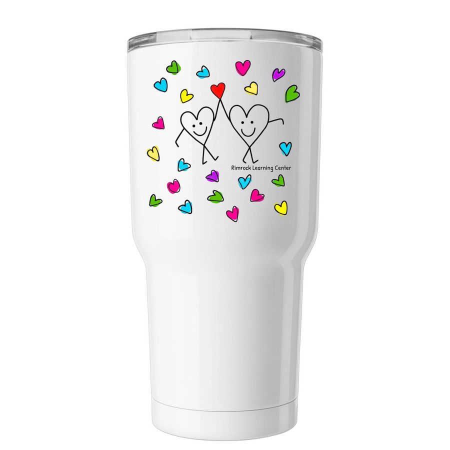"We Belong", a White Insulated Tumbler