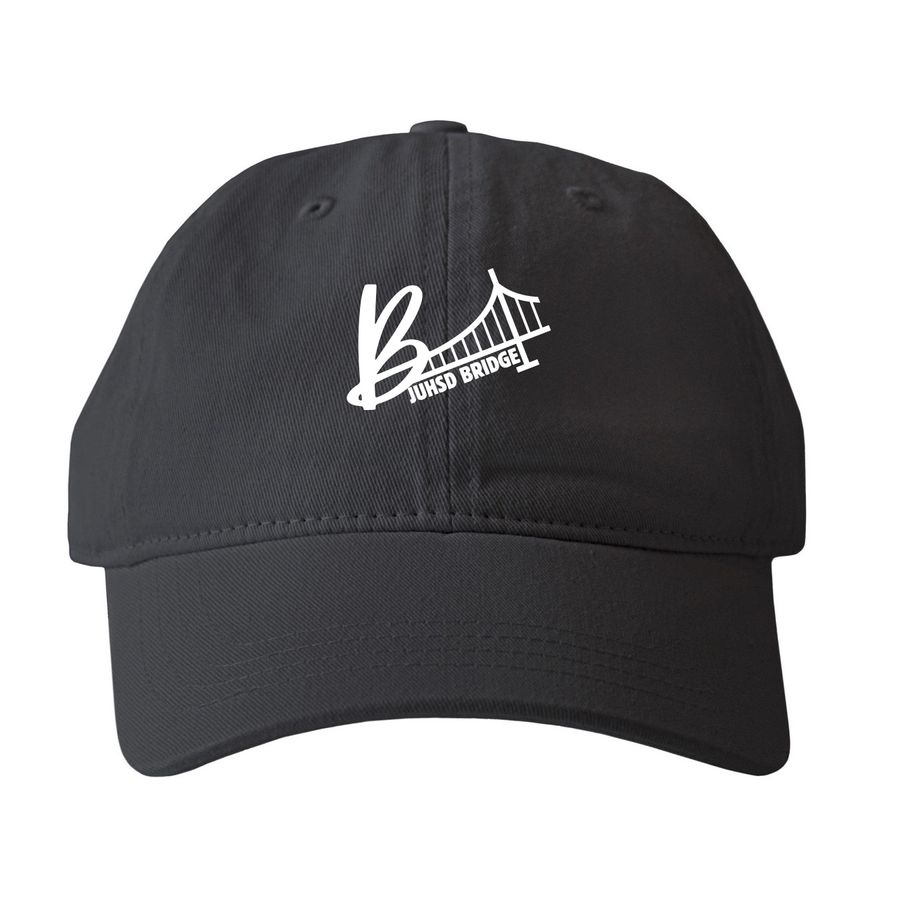 Hats, a Black Printed Pigment Dye Baseball Cap