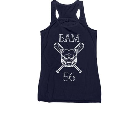 Bam 56, a Navy Women's Racerback