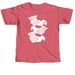 The Three Gratitudes, a Crimson Comfort Colors Unisex Tee