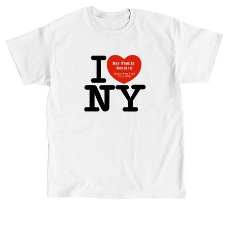 Fixed Two-Sided Light Shirts (8 options), a White Classic Unisex Tee