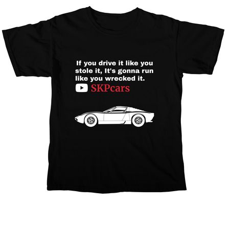 SKPcars Wreck it shirt, a Black Comfort Colors Unisex Tee