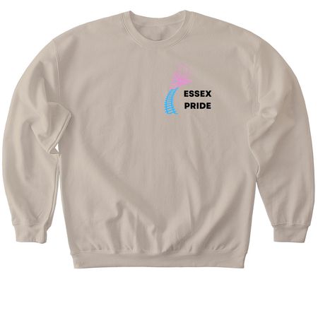 Trans Train 2.0, a Sand Softstyle Crewneck Sweatshirt