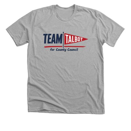 Team Talbot!, a Athletic Heather Premium Unisex Tee