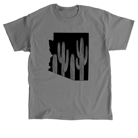 Arizona cactus&nbsp;, a Charcoal Classic Unisex Tee