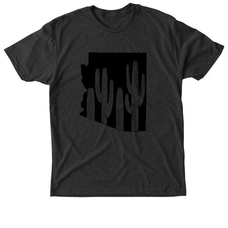 Arizona cactus&nbsp;, a Vintage Black Triblend Unisex Tee
