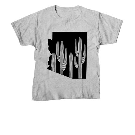 Arizona cactus&nbsp;, a Sport Grey Youth Unisex Tee