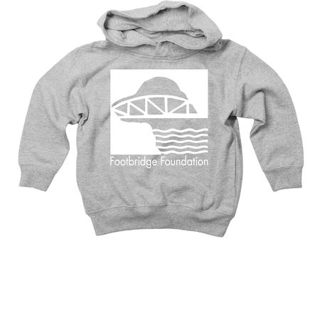 Footbridge Foundation Toddler Gear, a Heather Toddler Pullover Hoodie