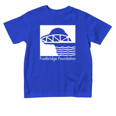 Footbridge Foundation Toddler Gear, a Royal Blue Toddler Tee