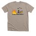 PCP Fire Tee, a Heather Stone Premium Unisex Tee