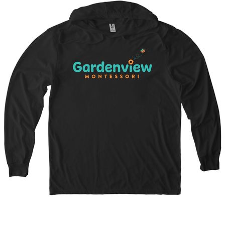 Gardenview Swag, a Space Black Allmade Eco Triblend Hoodie Tee