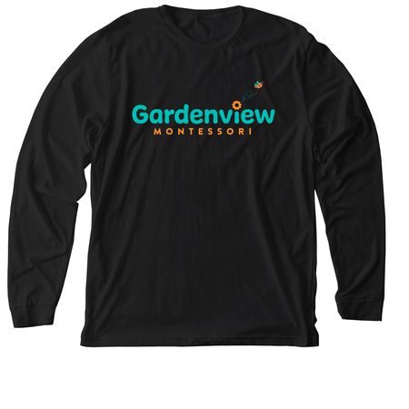 Gardenview Swag, a Solid Black Blend Premium Long Sleeve Tee