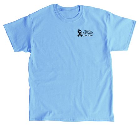 Trauma Survivor's Day 2026, a Carolina Blue Classic Unisex Tee