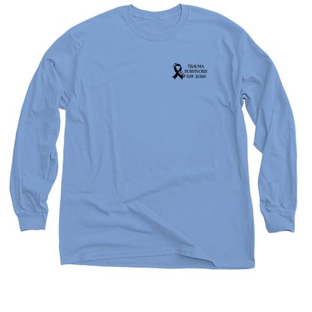 Trauma Survivor's Day 2026, a Carolina Blue Classic Long Sleeve Tee