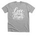Living Tree Estates, a Athletic Heather Premium Unisex Tee