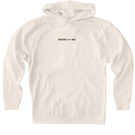 know collection, a Bone Heavyweight Pullover Hoodie