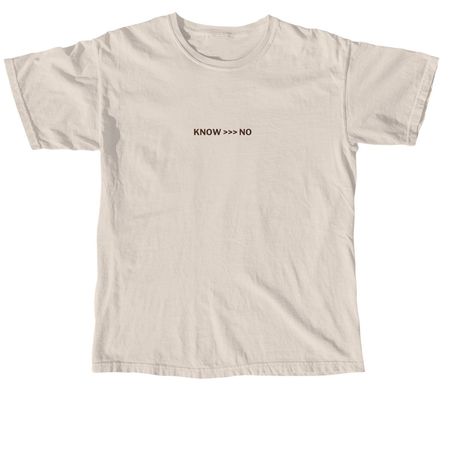 know collection, a Ivory Comfort Colors Unisex Tee